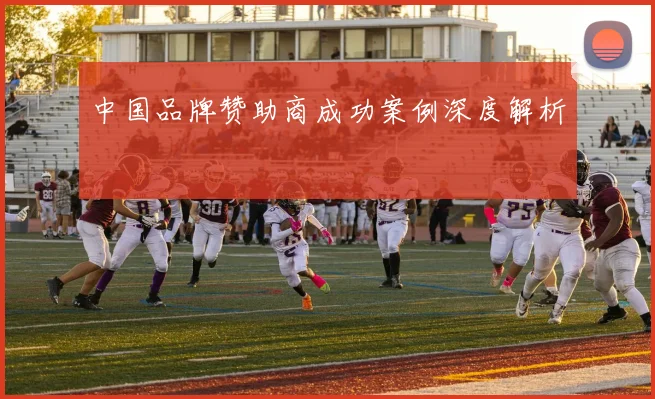 中国品牌赞助商成功案例深度解析